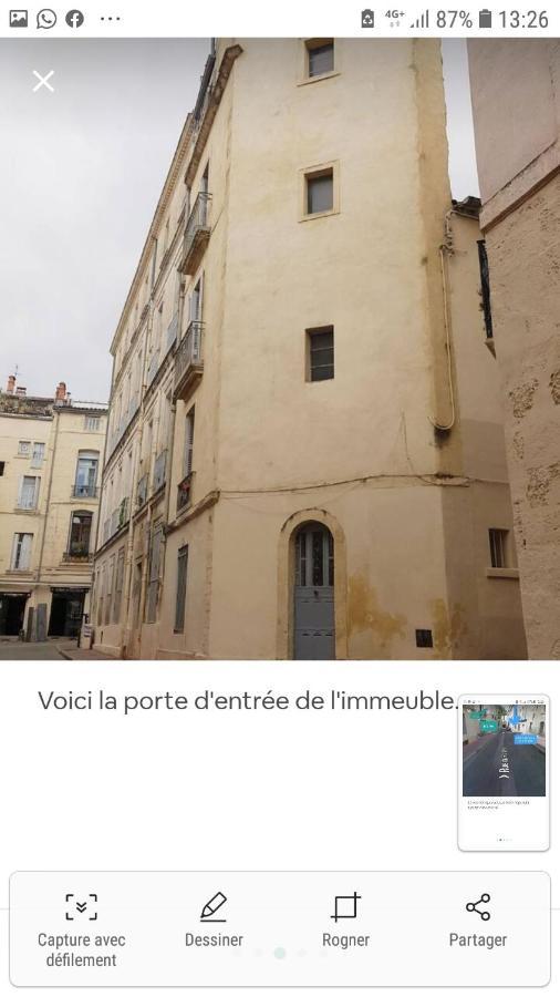 Studio Cosy Au Coeur Du Centre Historique Montpellier Esterno foto